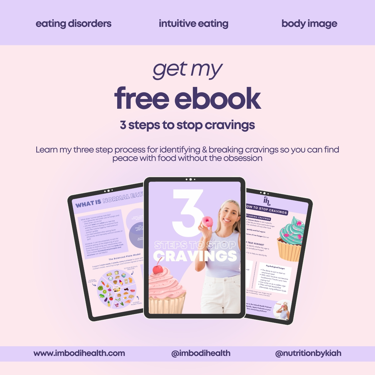 3 steps to stop cravings free ebook
